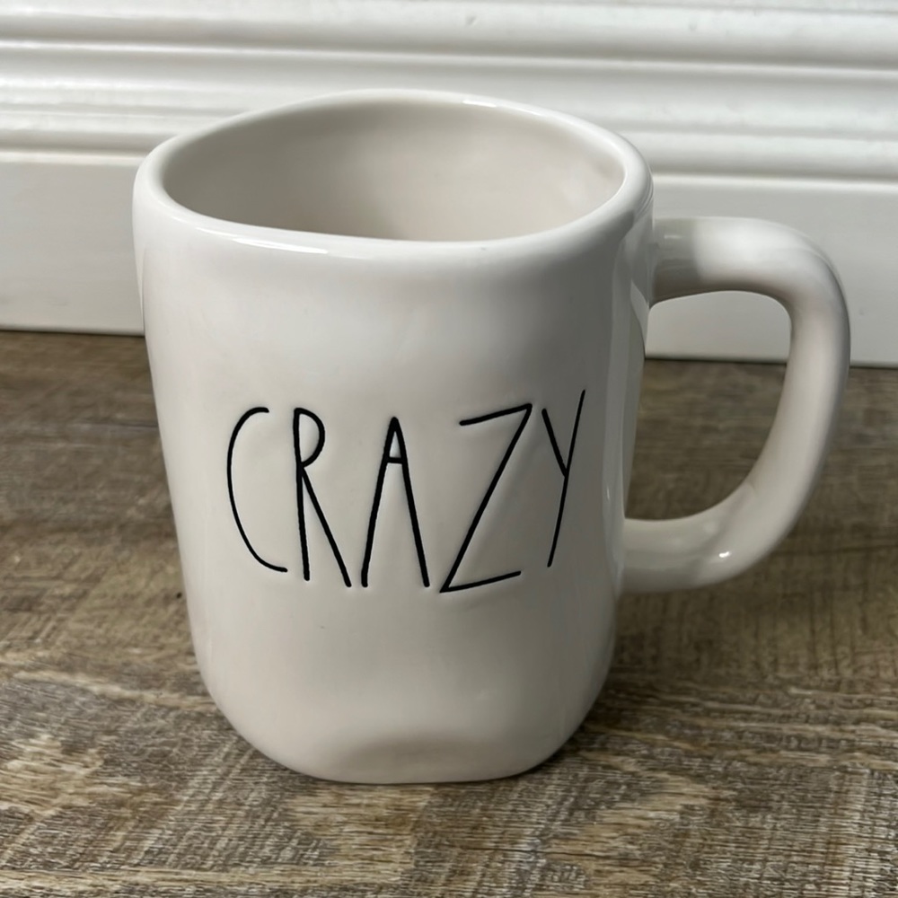 Rae Dunn Crazy Mug